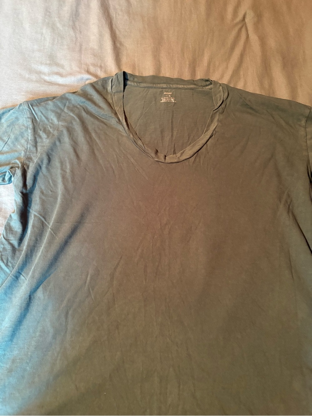 aerie Olive Green Short Sleeve Crew Tee